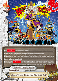 Hundred Demons Mission Card, 