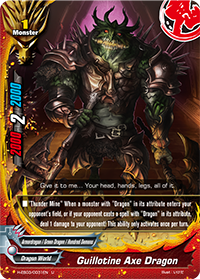 Guillotine Axe Dragon