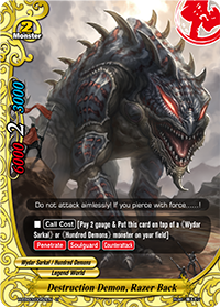 Destruction Demon, Razer Back