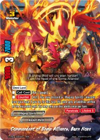 Commandant of Enma Alliance, Burn Nova