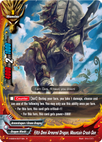 Fifth Omni Armored Dragon, Mountain Crush Gon