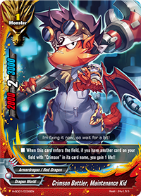 Crimson Battler, Maintenance Kid