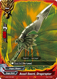 Assail Sword, Dragoraptor