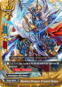 Skyblue Dragon, Crystal Saber