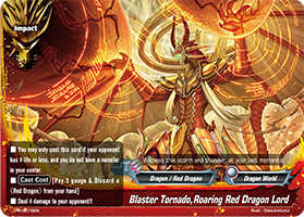 Blaster Tornado, Roaring Red Dragon Lord