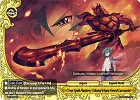 Great Spell Finisher, Colossal Flame Sword, Laevatein