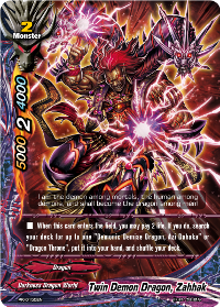 Twin Demon Dragon, Zahhak