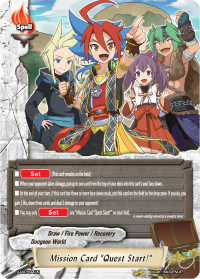 Mission Card 