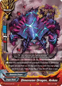 Dimension Dragon, Ankos