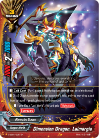 Dimension Dragon, Laimargia