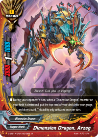 Dimension Dragon, Arzeg