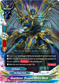 Guardseer Dragon, Gules Bend