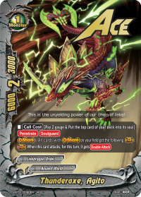 Thunderaxe, Agito