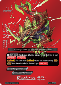 Thunderaxe, Agito