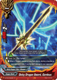 Deity Dragon Sword, Gardeus