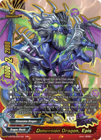 Dimension Dragon, Epis