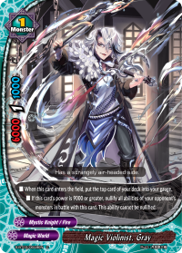 Magic Violinist, Gray
