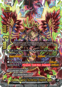 Rumbling Spiral Thunderaxe, Emperor Agito
