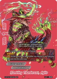 Rumbling Thunderaxe, Agito