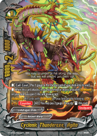 Cyclonic Thunderaxe, Agito