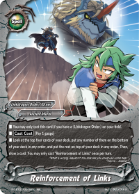 Reinforcement of Links
