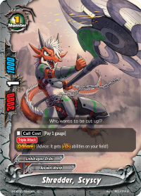 Shredder, Scyscy