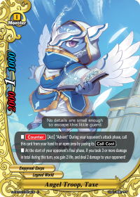 Angel Troop, Taxe