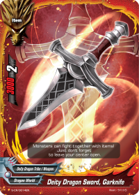 Deity Dragon Sword, Garknife