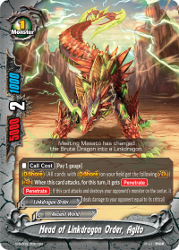 Head of Linkdragon Order, Agito