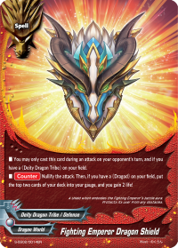 Fighting Emperor Dragon Shield