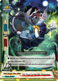 Deity Dragon Low-Rank Ninja, Karakazemaru