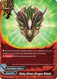 Deity Green Dragon Shield
