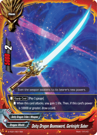 Deity Dragon Beamsword, Garknight Saber