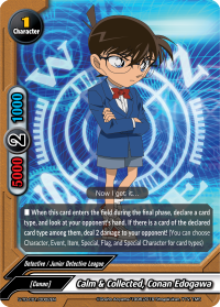 Calm & Collected, Conan Edogawa