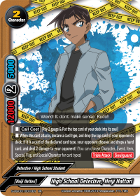 High School Detective, Heiji Hattori