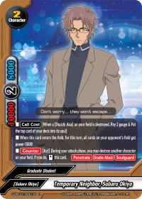 Temporary Neighbor, Subaru Okiya