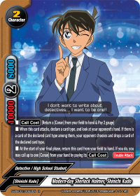 Modern-day Sherlock Holmes, Shinichi Kudo