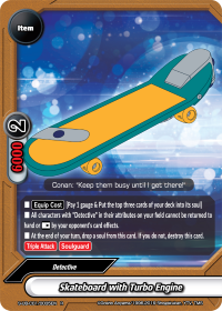 Skateboard with Turbo Engine