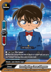 Investigating, Conan Edogawa