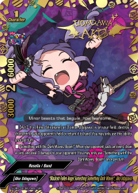 "Blackish Fallen Angel Something Something Dark Waves", Ako Udagawa