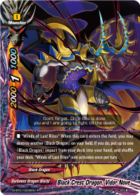 Black Crest Dragon, Vidor Nove