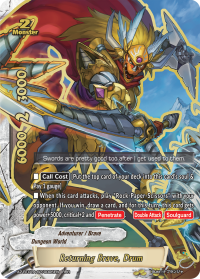 Returning Brave, Drum