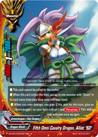 Fifth Omni Cavalry Dragon, Alliot 