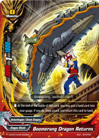Boomerang Dragon Returns