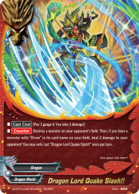 Dragon Lord Quake Slash!!