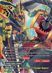 Delta & Tetra of Thunder Empire!