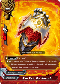 Sun Fist, Bal Knuckle
