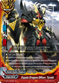 Espada Dragons Officer, Tyrakk