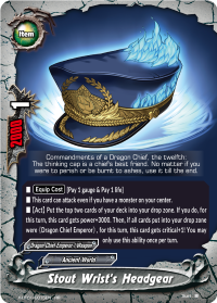 Stout Wrist's Headgear