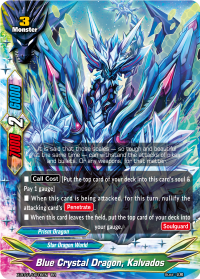 Blue Crystal Dragon, Kalvados